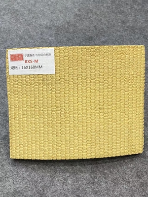 Yellow Non Asbestos Anchor Windlass Brake Lining For Heavy Duty Marine Applications