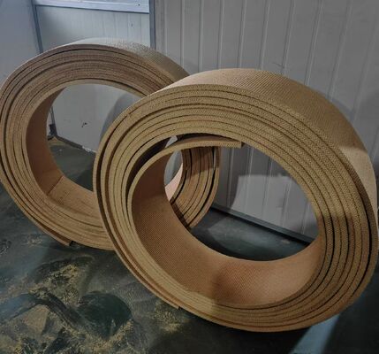 Má phanh dệt không amiăng BGO với nhiệt độ làm việc 200°C, độ dày 5-35mm và khả năng chống mài mòn tuyệt vời