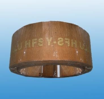6100 BGO Sợi đồng được tăng cường không có amiăng vải dệt vải lót phanh với sợi aramide để chống nhiệt độ cao