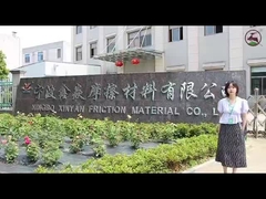 Việc giới thiệu nhà máy sản xuất lớp lót phanh không có amiăng